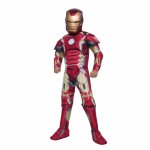 Costum deluxe Iron Man Marvel 7-8 ani