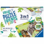 Organizator verde 3 in 1 pentru puzzle