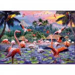 Puzzle flamingo 1000 piese
