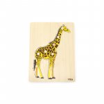 Puzzle Montessori Girafa Viga