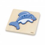 Puzzle din lemn delfin Viga