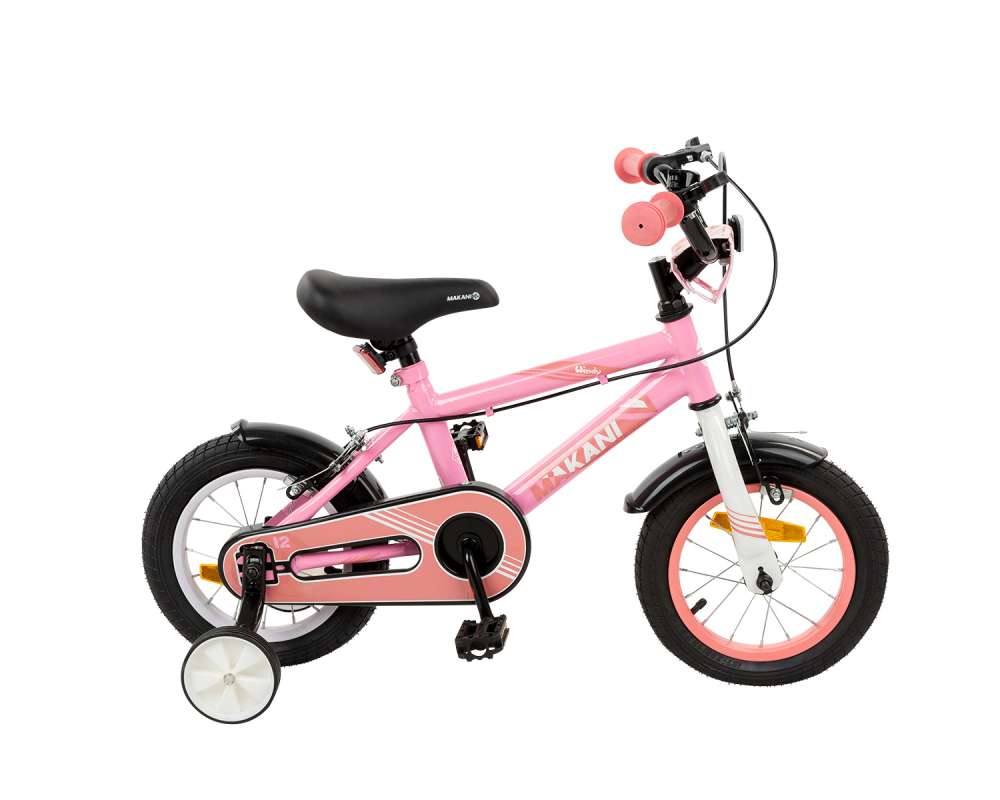 Bicicleta 16 inch Makani cu roti ajutatoare Windy Pink - 1