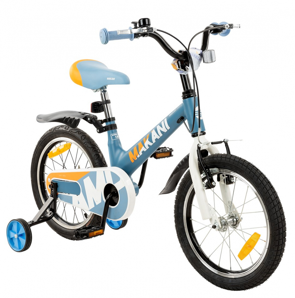 Bicicleta 16 inch cu roti ajutatoare Makani Bayamo Blue