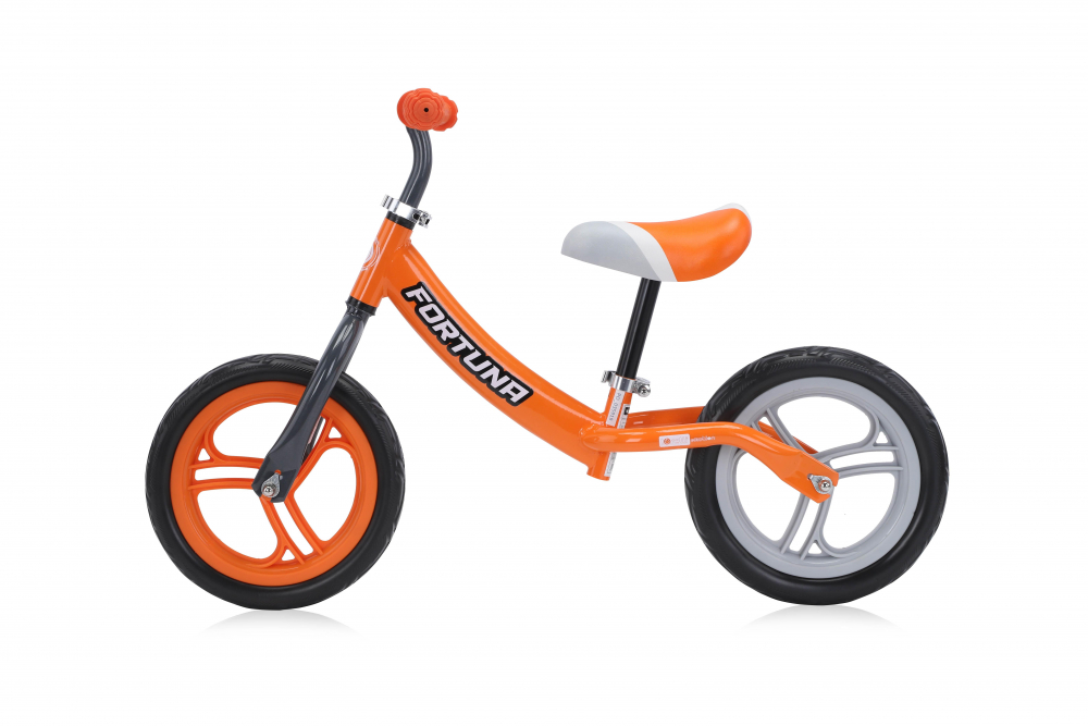 Bicicleta de echilibru Fortuna 2-5 ani grey orange (2-5 imagine 2022 protejamcopilaria.ro