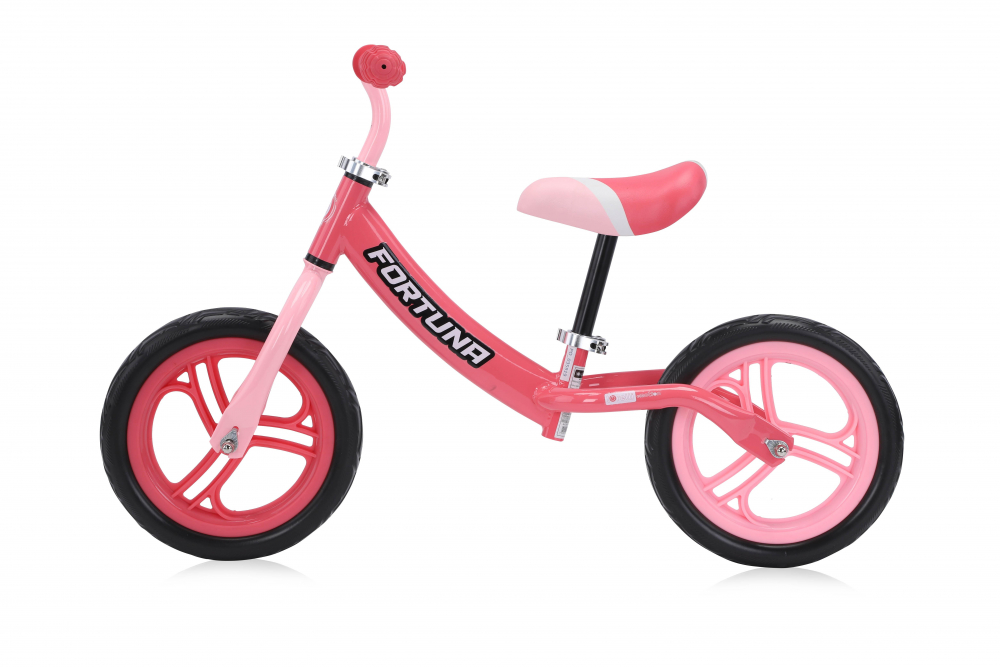 Bicicleta de echilibru Fortuna 2-5 ani light dark pink LORELLI imagine noua