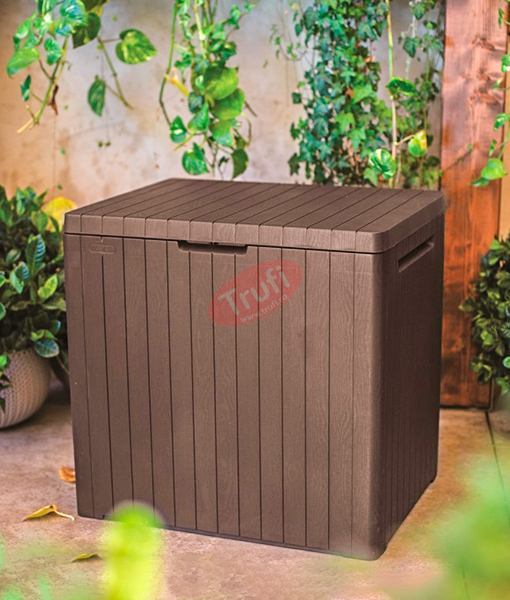 Cutie depozitare Keter CityBox 113 L maro - 1 | YEO