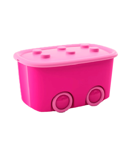 Cutie pentru jucarii FunBox roz Camera imagine noua responsabilitatesociala.ro