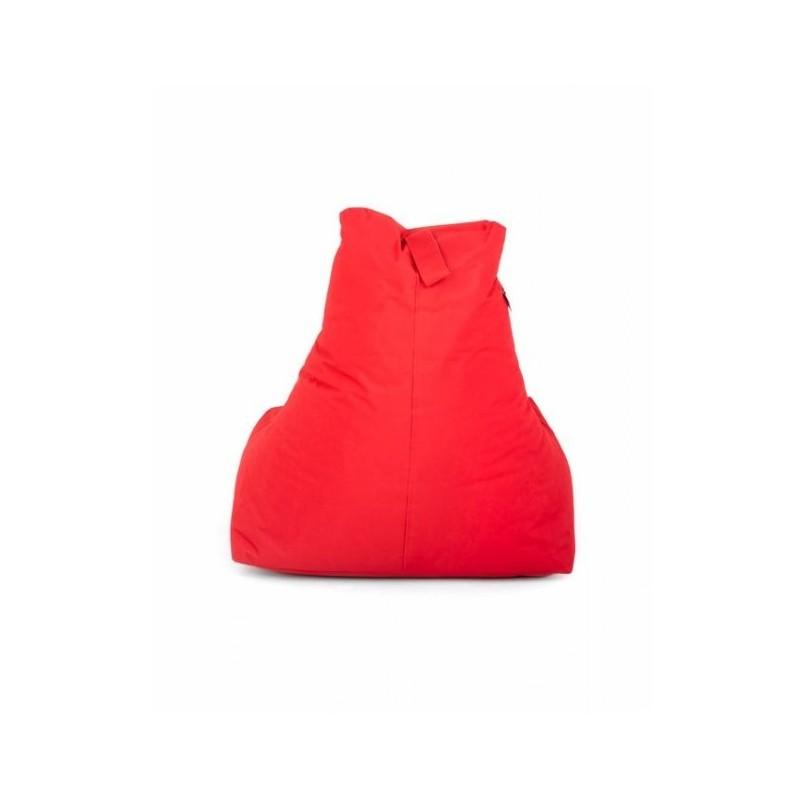 Fotoliu tip para Big Bean Bag textil umplut cu perle polistiren rosu Camera copilului 2023-09-25