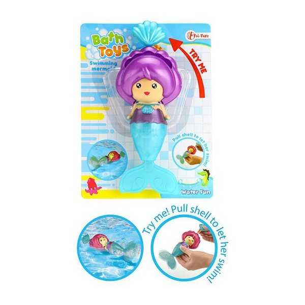 Jucarie de baie sirena Toi-Toys TT65152Z mov