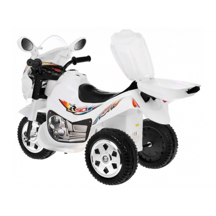 Motocicleta electrica 18W pentru copii M1 R-Sport alb