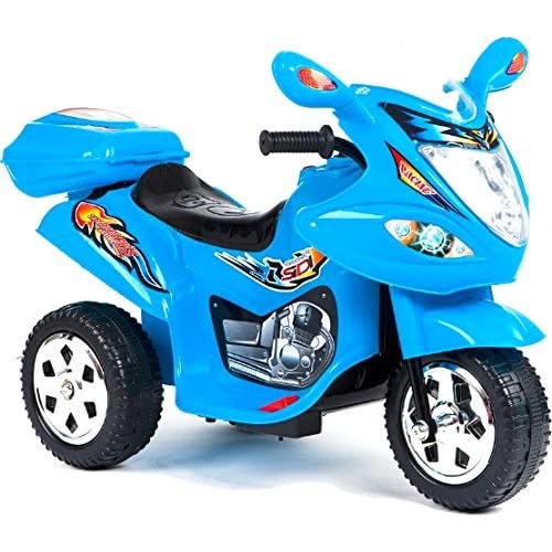Motocicleta electrica pentru copii M1 R-Sport albastru - 2
