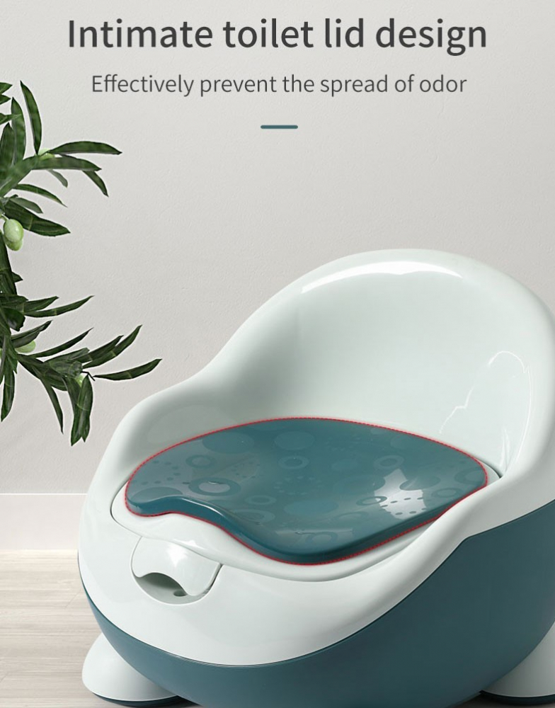 Poze Olita pentru copii cu adaptor moale Smart Potty Green nichiduta.ro 