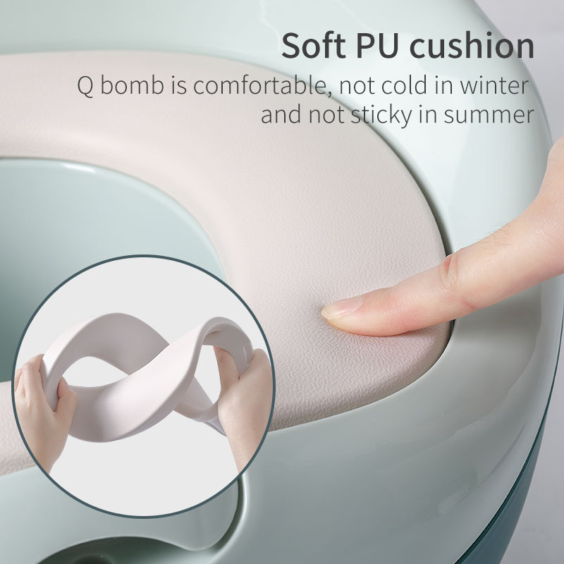 Poze Olita pentru copii cu adaptor moale Smart Potty Green nichiduta.ro 