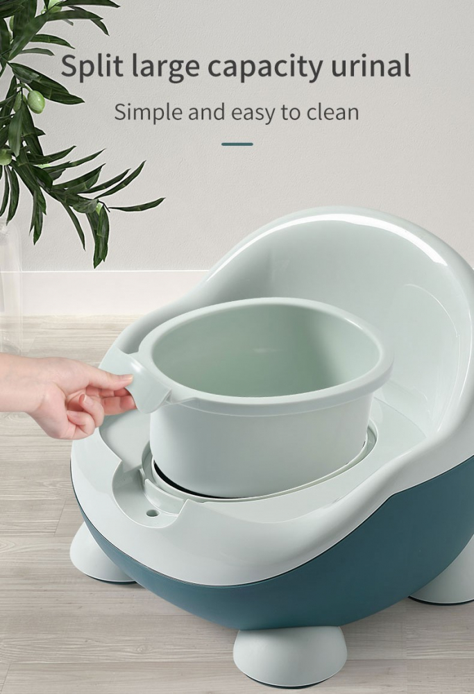Poze Olita pentru copii cu adaptor moale Smart Potty Green nichiduta.ro 