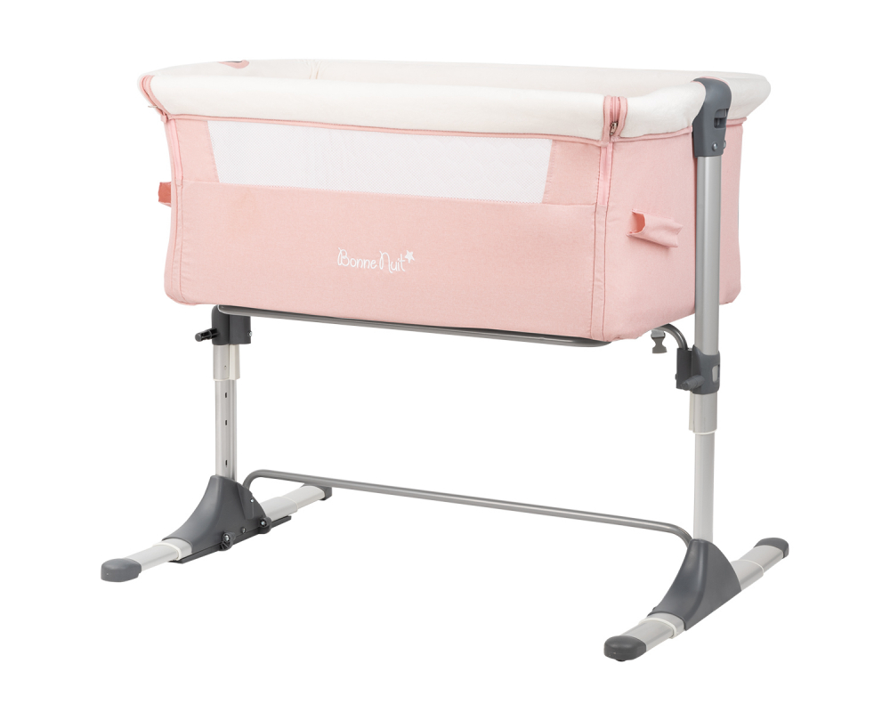 Patut 2 in 1 Co-Sleeper Bonne Nuit Pink Melange 2020 - 1 | YEO