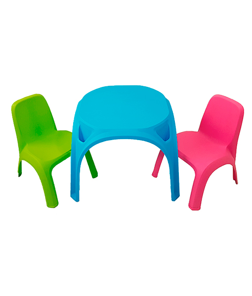 Set masa+2 scaunele cu spatar copii Keter - 1