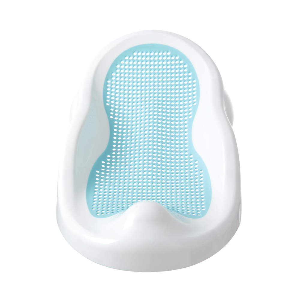 Suport de baie Little Mom pliabil Soft seat Blue