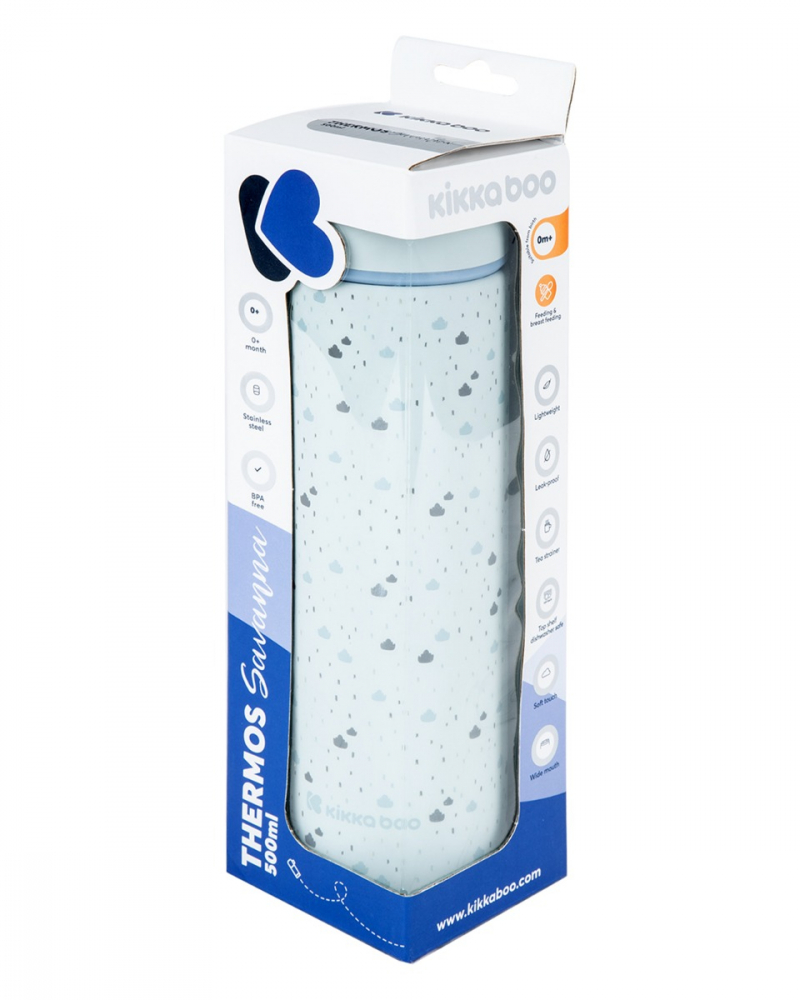 Termos KikkaBoo 500ml Savanna Blue - 2 | YEO