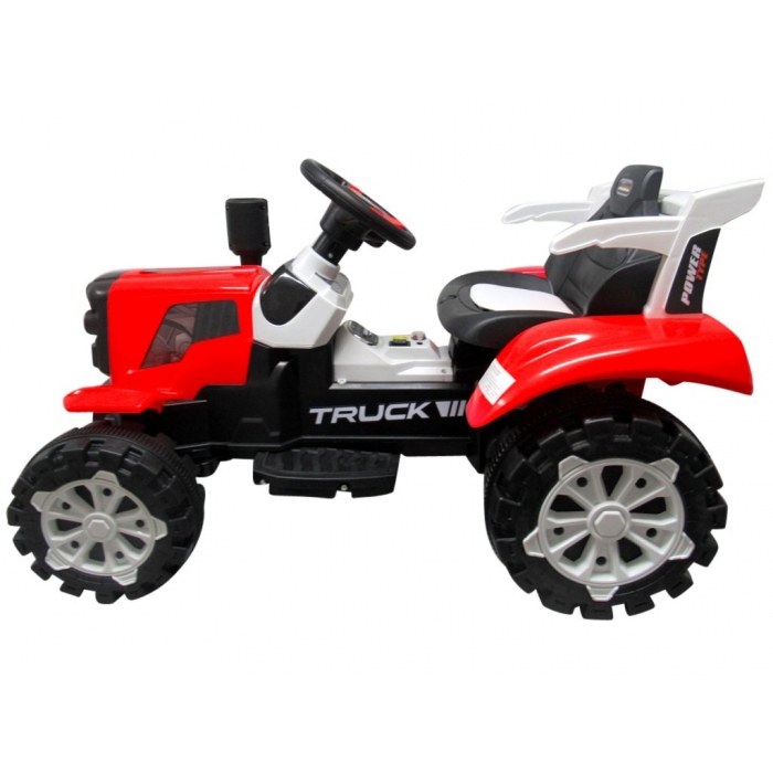 Tractor electric pentru copii C2 R-Sport rosu - 1