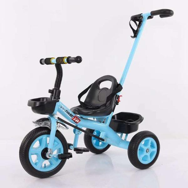 Tricicleta YB cu maner albastru Albastru imagine noua responsabilitatesociala.ro