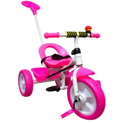 Tricicleta cu pedale si roti din spuma Eva R-Sport T5 roz copii imagine noua responsabilitatesociala.ro