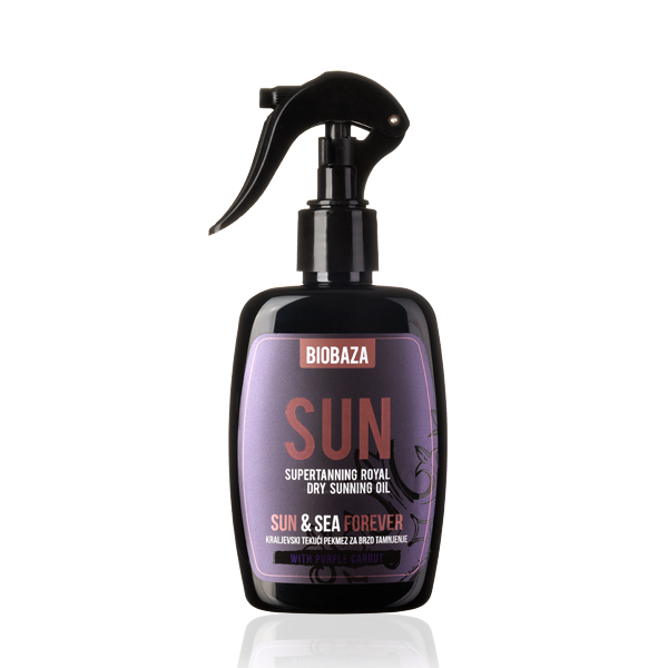 Ulei natural pentru bronz intens Sun Royal Biobaza 250 ml