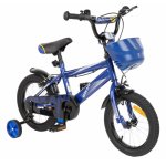 Bicicleta 14 inch Makani cu roti ajutatoare Diablo Blue