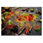 Puzzle 1000 piese Enjoy World Map in Spices