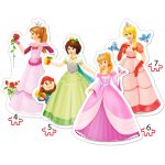 Puzzle Castorland 4 in 1 Pretty Princesses 4/5/6/7 Piese