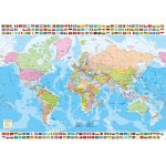 Puzzle Educa Political World Map 1500 piese