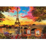 Puzzle Educa Sunset in Paris 3000 piese
