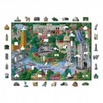 Puzzle din lemn London Sights Wooden City 750 piese