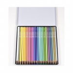 Set 24 creioane frumoase pentru copii Kidea multicolore