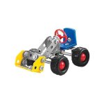 Set de constructie metalic vehicule metal 3D Toi-Toys TT43212Z buldozer