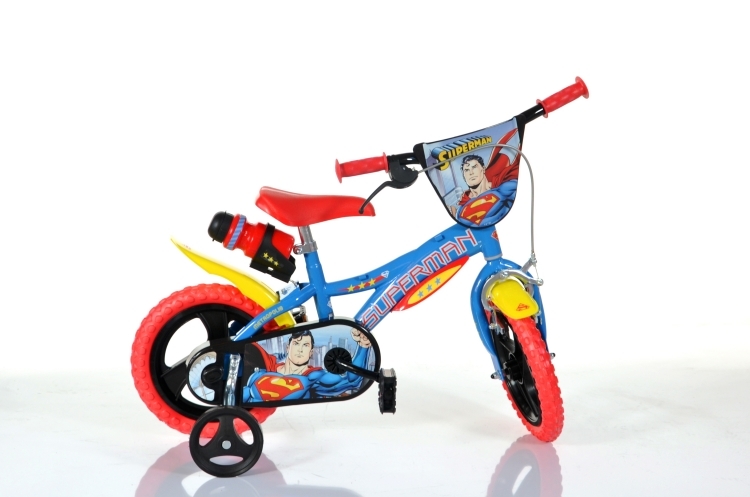 Bicicleta 12 Superman Dino Bikes 612SUP Biciclete copii imagine 2022