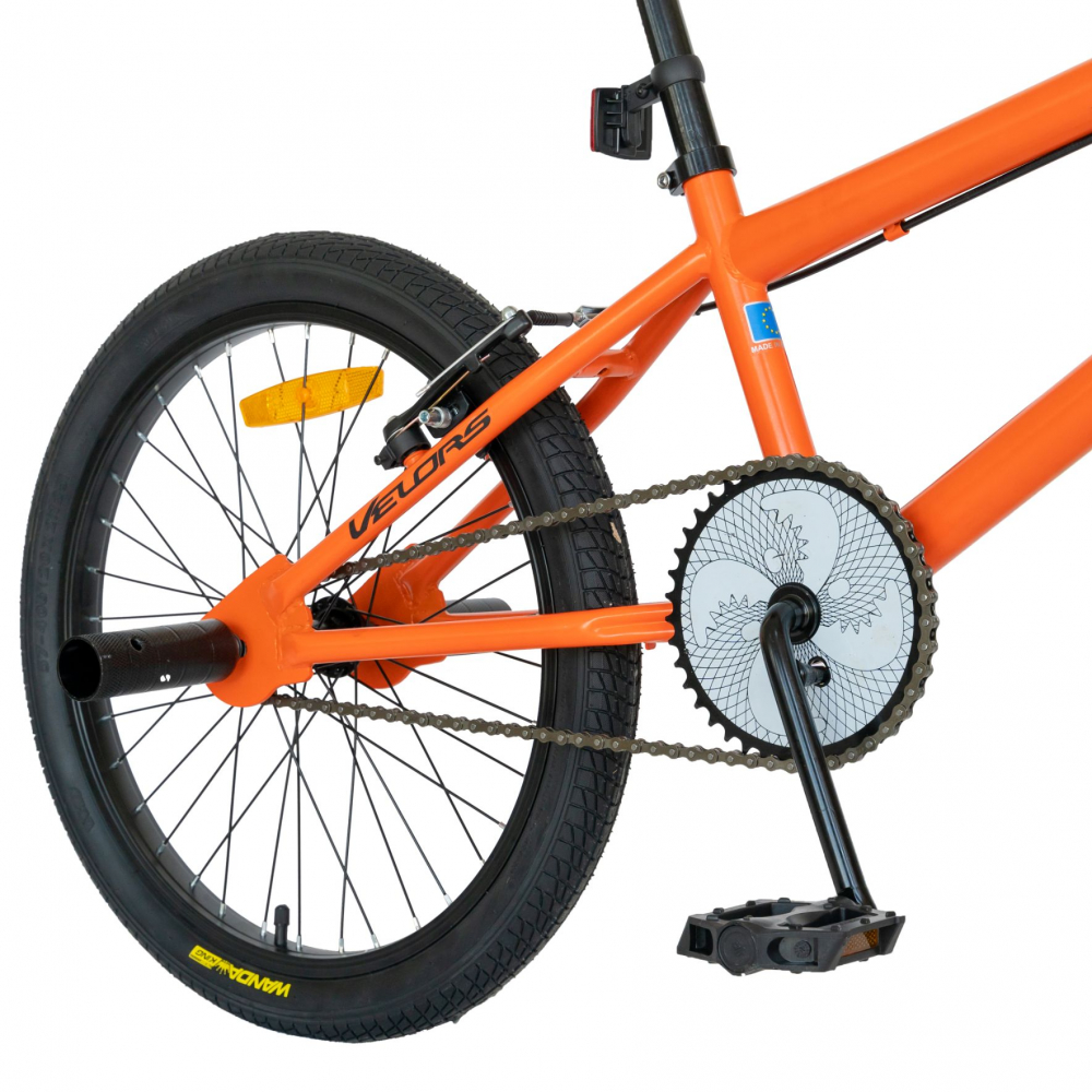 Bicicleta BMX 20 Inch Velors Rocker V2016A portocaliunegru - 6