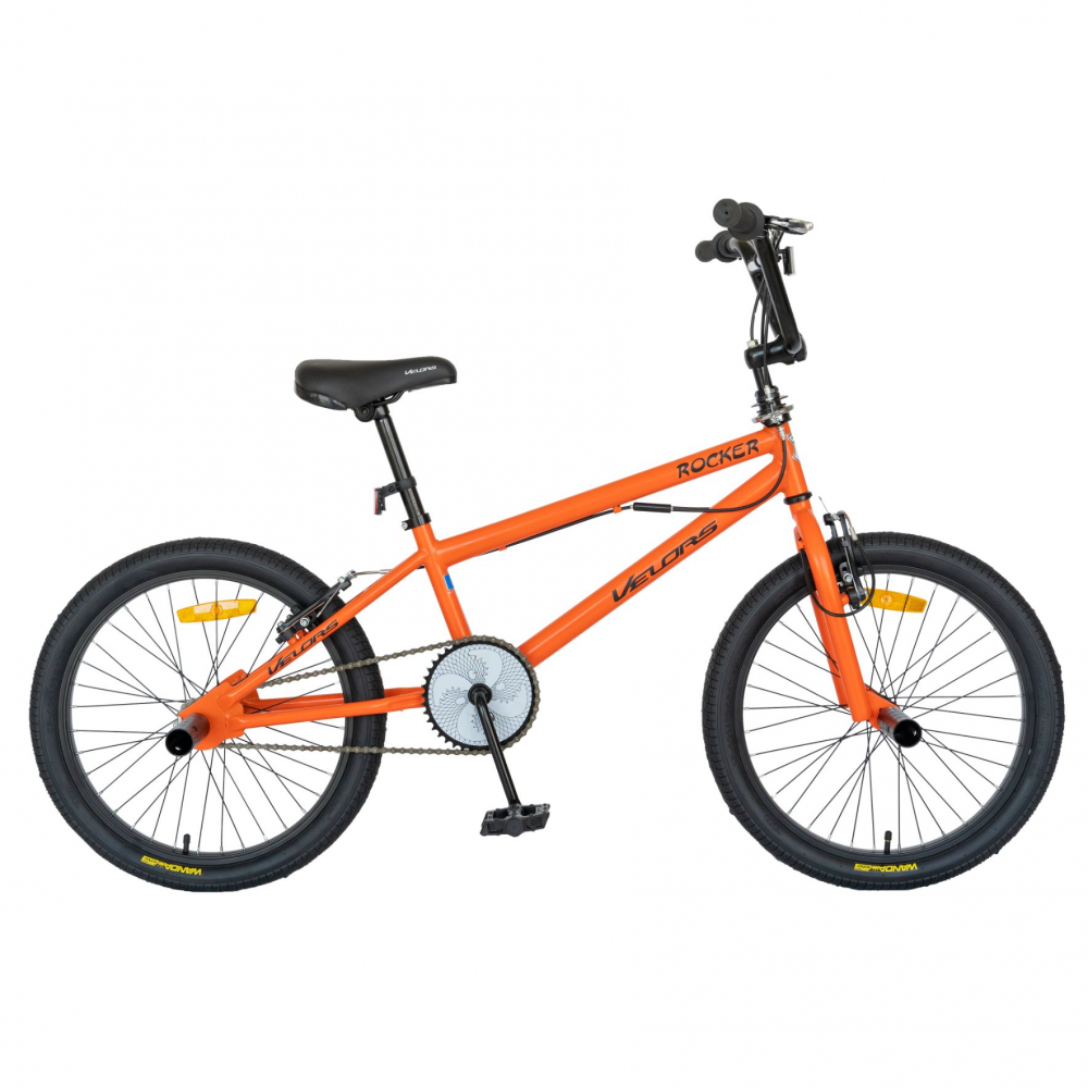 Bicicleta BMX 20 Inch Velors Rocker V2016A portocaliunegru