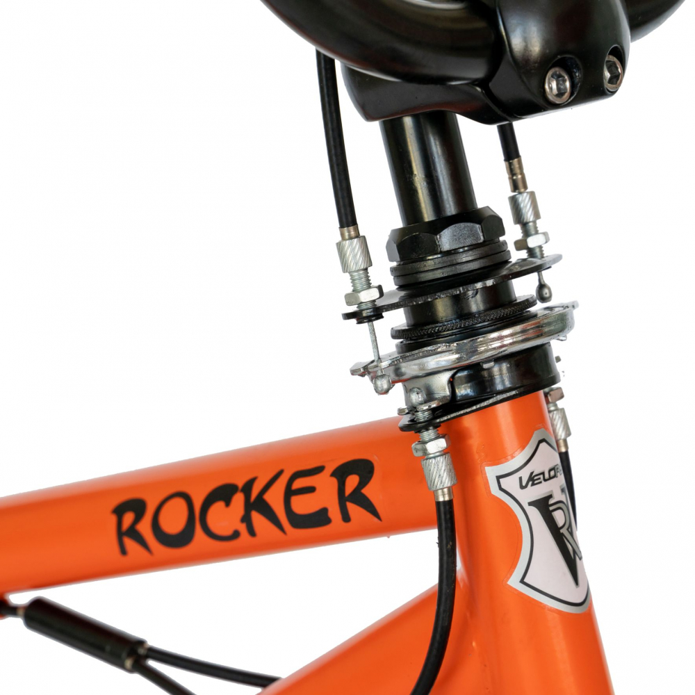 Bicicleta BMX 20 Inch Velors Rocker V2016A portocaliunegru - 7