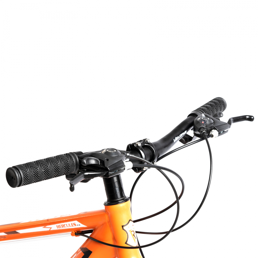Bicicleta Fat Bike Velors Hercules 20 inch V2019B culoare portocaliunegru Bicicleta imagine noua responsabilitatesociala.ro