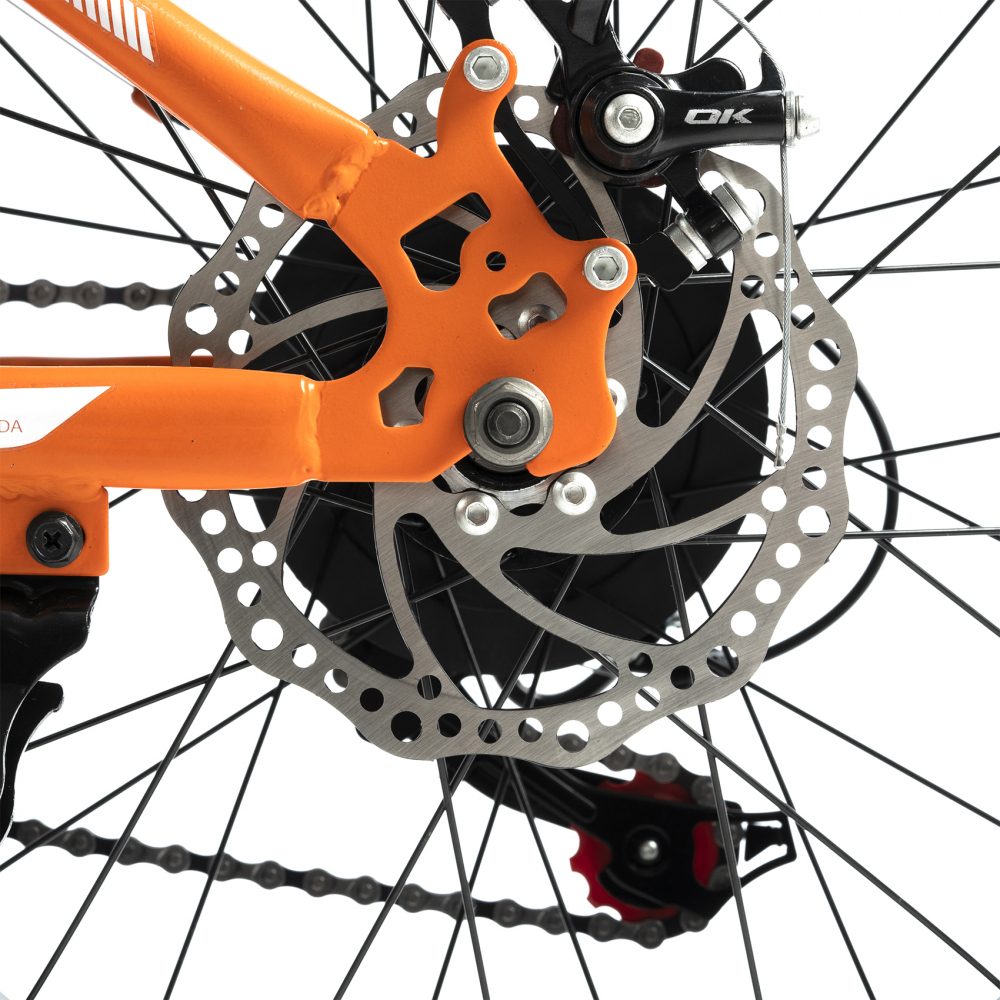 Bicicleta Fat Bike Velors Hercules 20 inch V2019B culoare portocaliunegru - 6