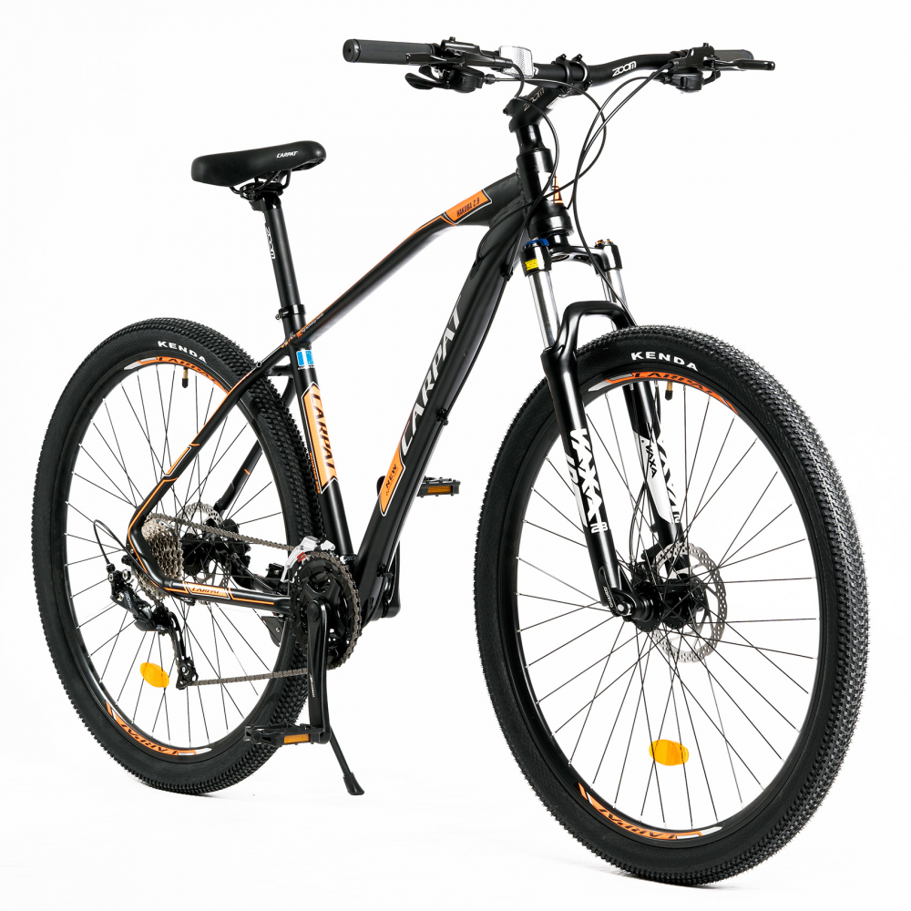 Bicicleta hidraulica MTB-HT Carpat C2989H 29 inch negruportocaliu - 4