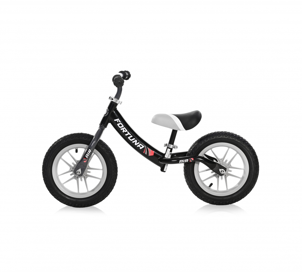 Bicicleta de echilibru Fortuna Air 2-5 ani Black Grey