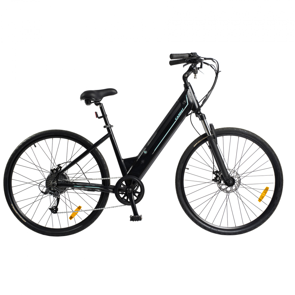 Bicicleta electrica Trekking E-Bike 27.5 Inch Carpat C27177E culoare negru - 8