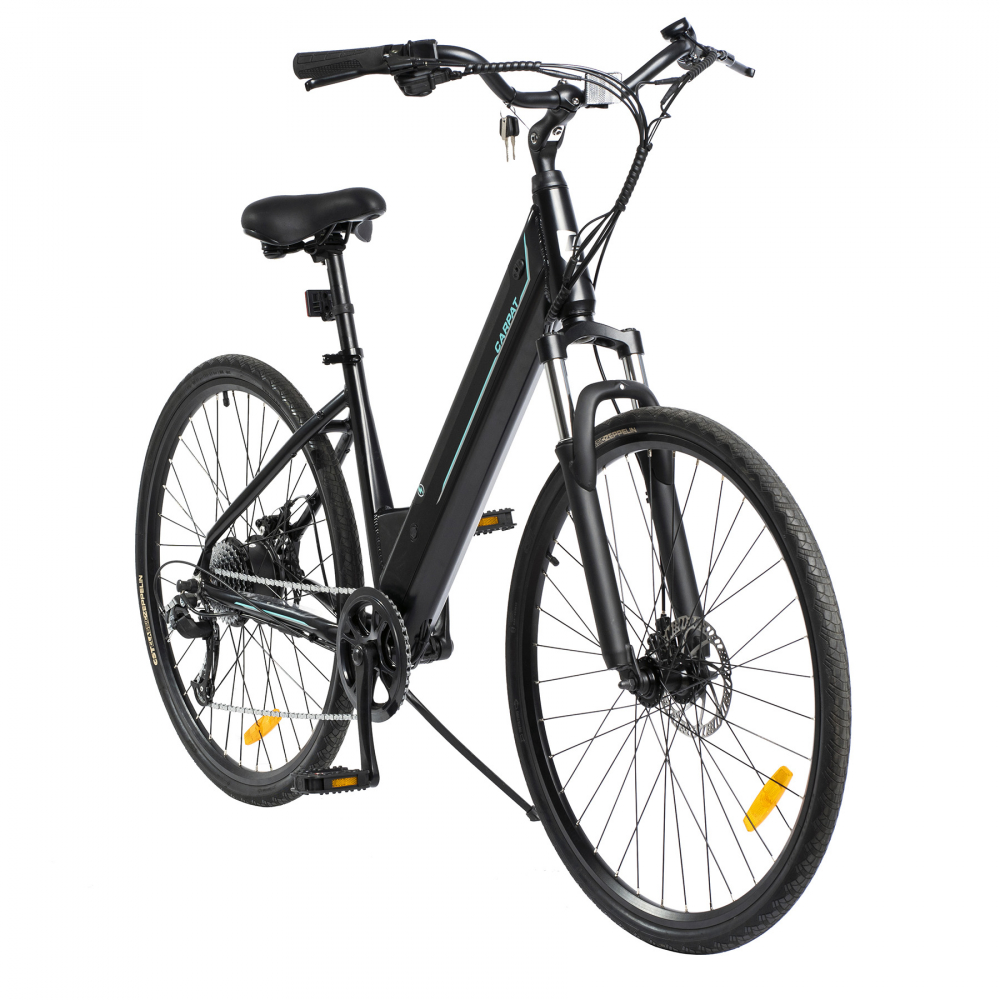 Bicicleta electrica Trekking E-Bike 27.5 Inch Carpat C27177E culoare negru 27.5 imagine noua responsabilitatesociala.ro