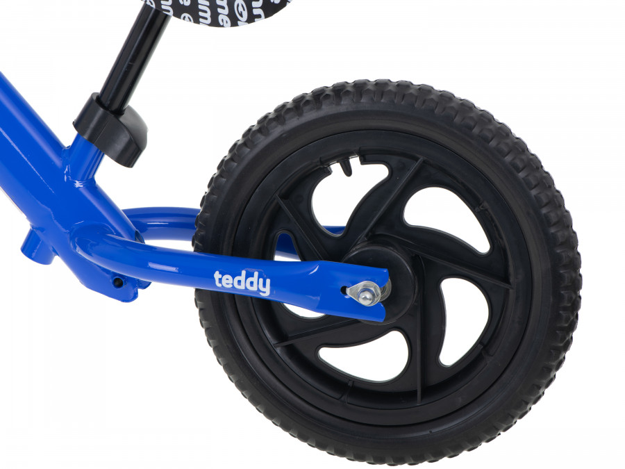 Bicicleta fara pedale 11 inch Teddy Blue - 2