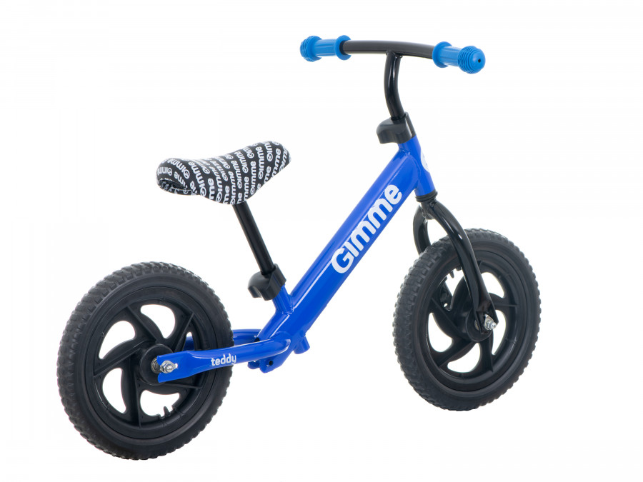 Bicicleta fara pedale 11 inch Teddy Blue - 7