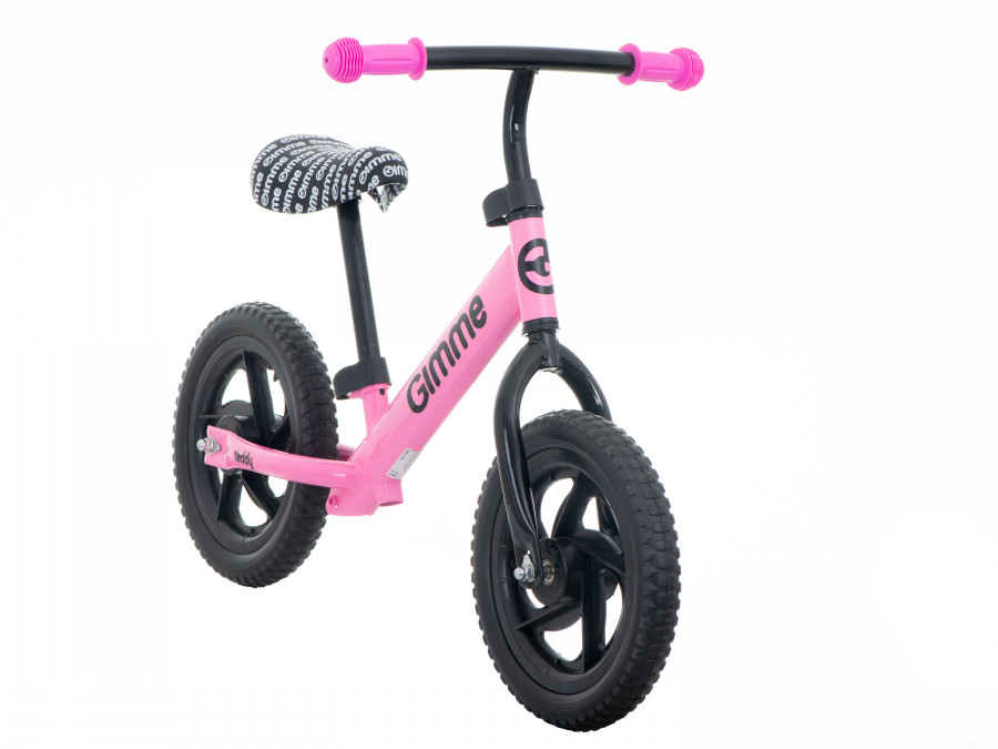 Bicicleta fara pedale 11 inch Teddy Pink - 3