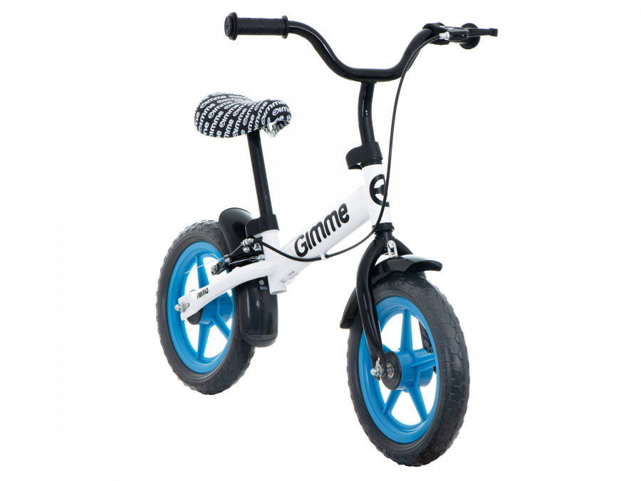 Bicicleta fara pedale 11 inch cu frana Nemo Blue - 3