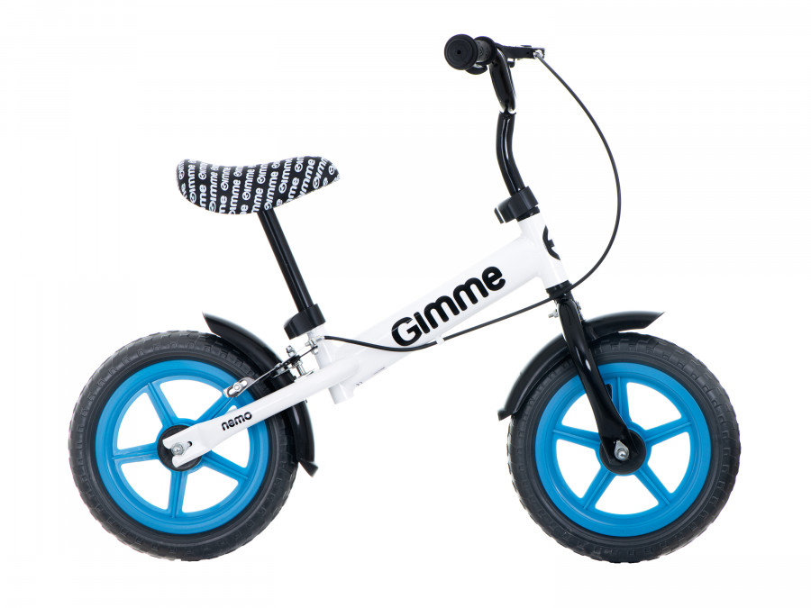 Bicicleta fara pedale 11 inch cu frana Nemo Blue - 6