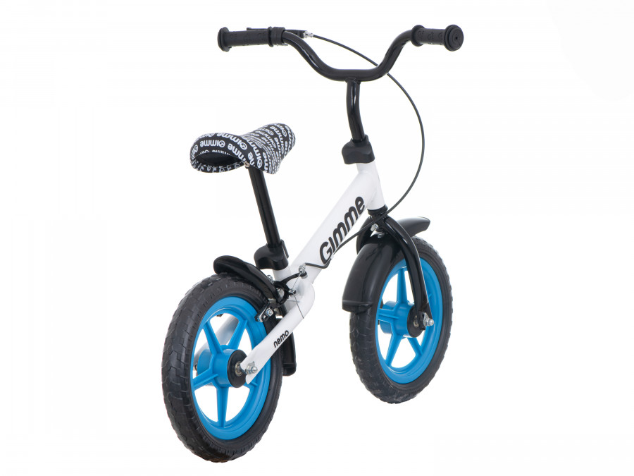 Bicicleta fara pedale 11 inch cu frana Nemo Blue - 7